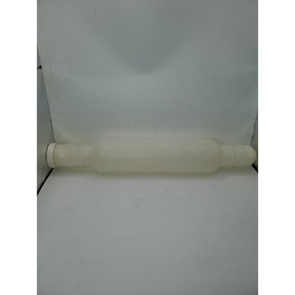 Vintage Tupperware Rolling Pin Off White Plastic Fillable Water  Baking Tool